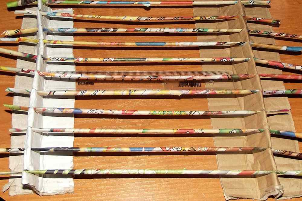 obrazek z papierowej wikliny