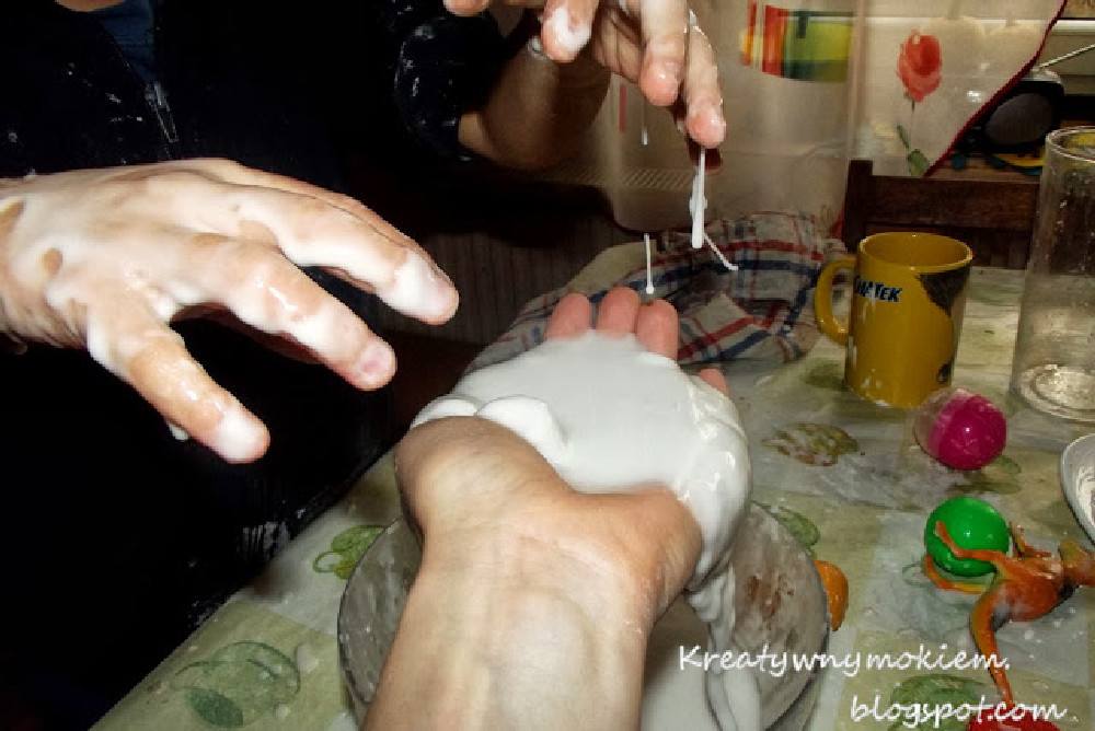 wulkan ciecz nienewtonowska