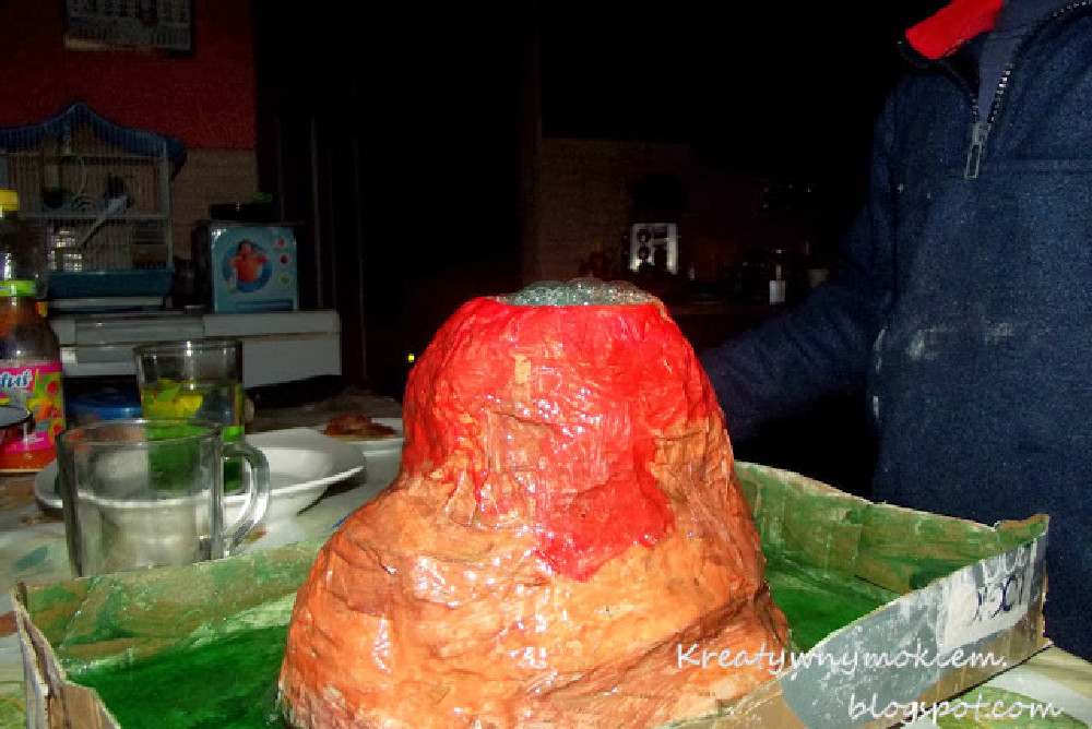 wulkan ciecz nienewtonowska