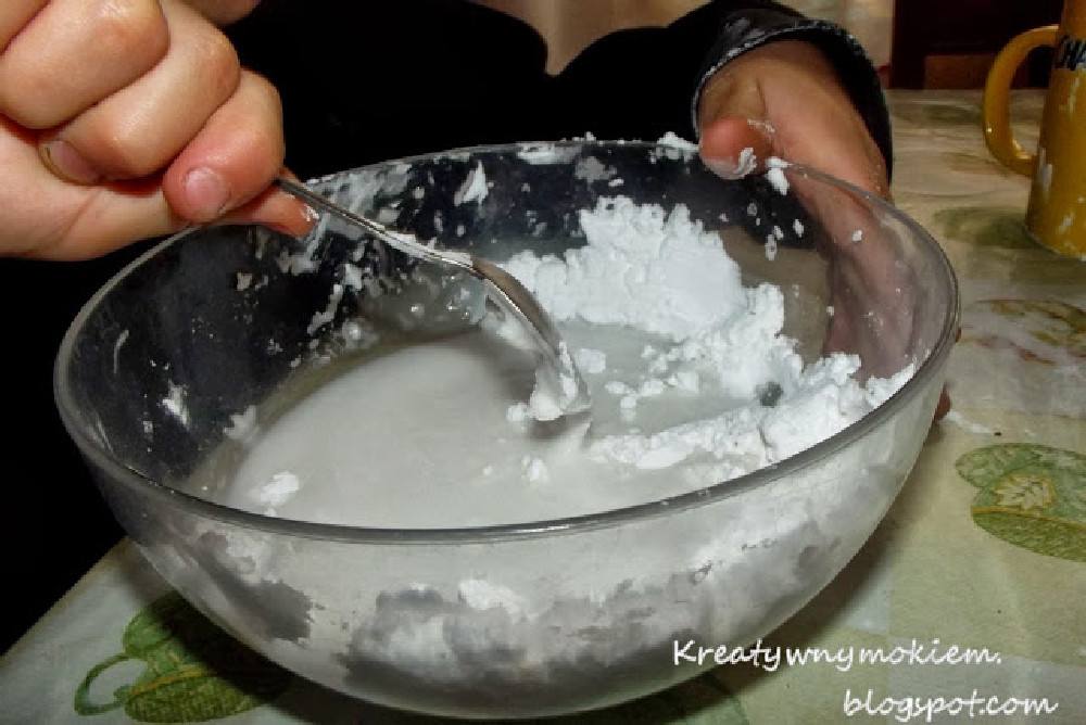 wulkan ciecz nienewtonowska