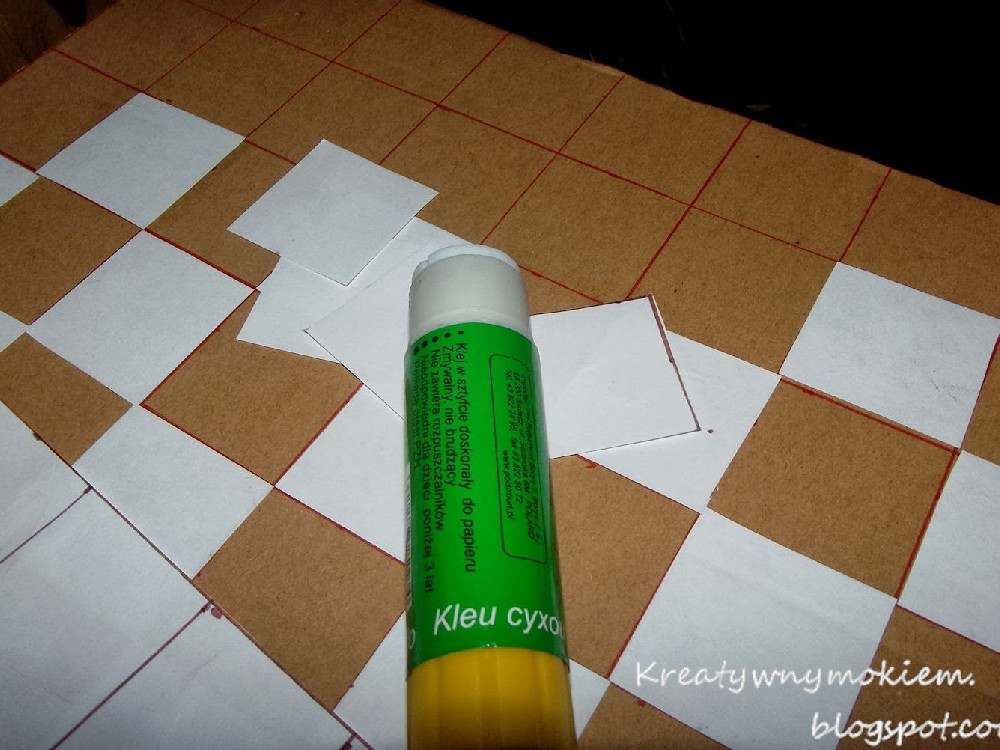 jak zrobić planszę do gry warcaby i młynek