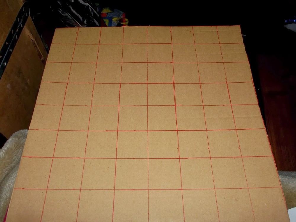 jak zrobić planszę do gry warcaby i młynek