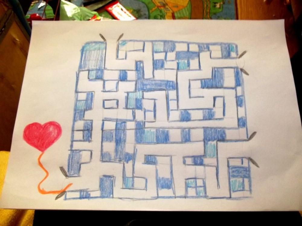 jak narysować labirynt