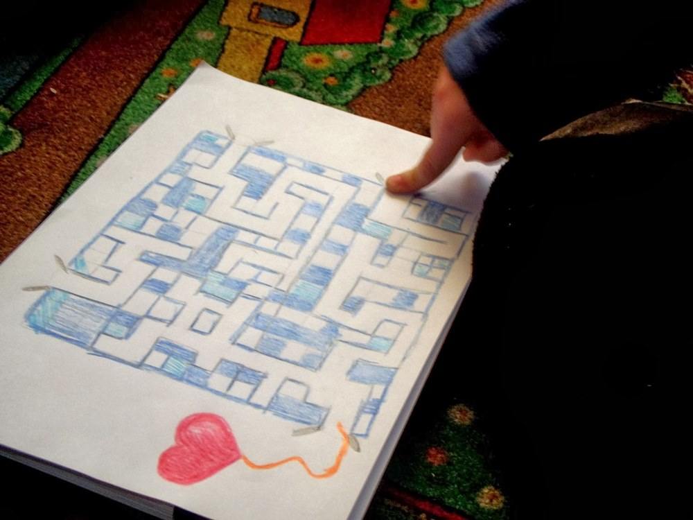 jak narysować labirynt