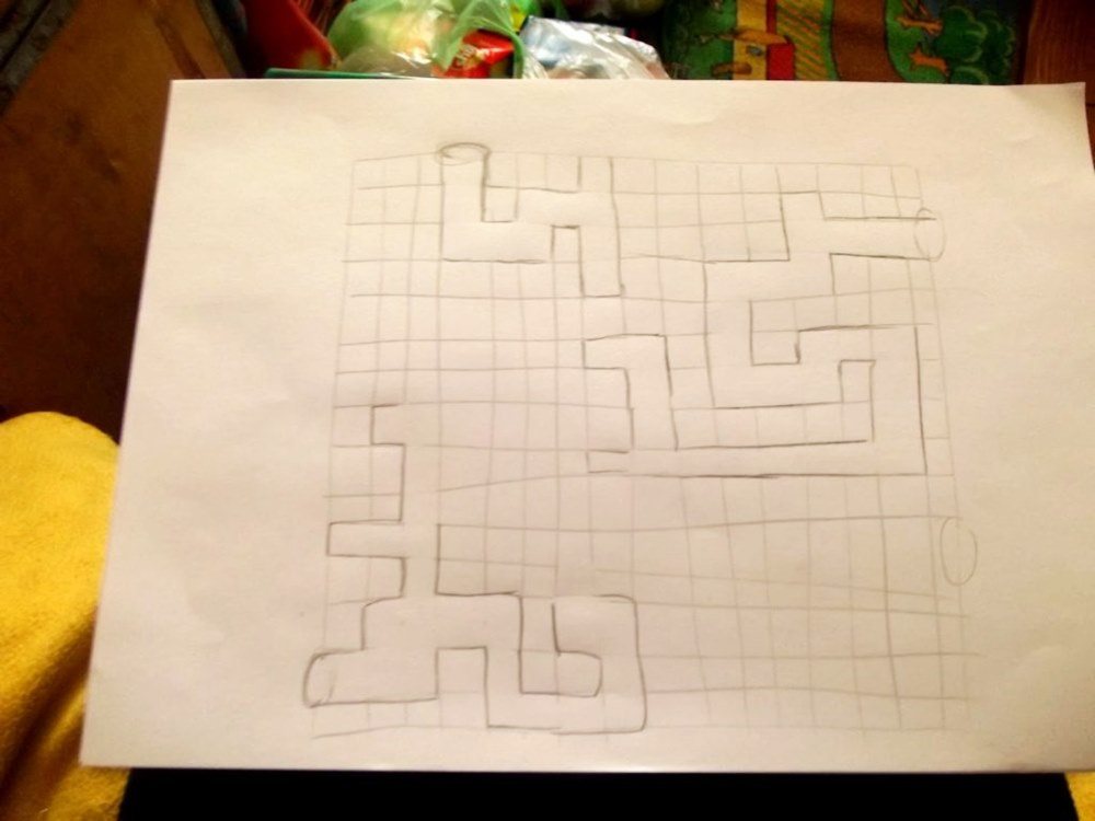 jak narysować labirynt