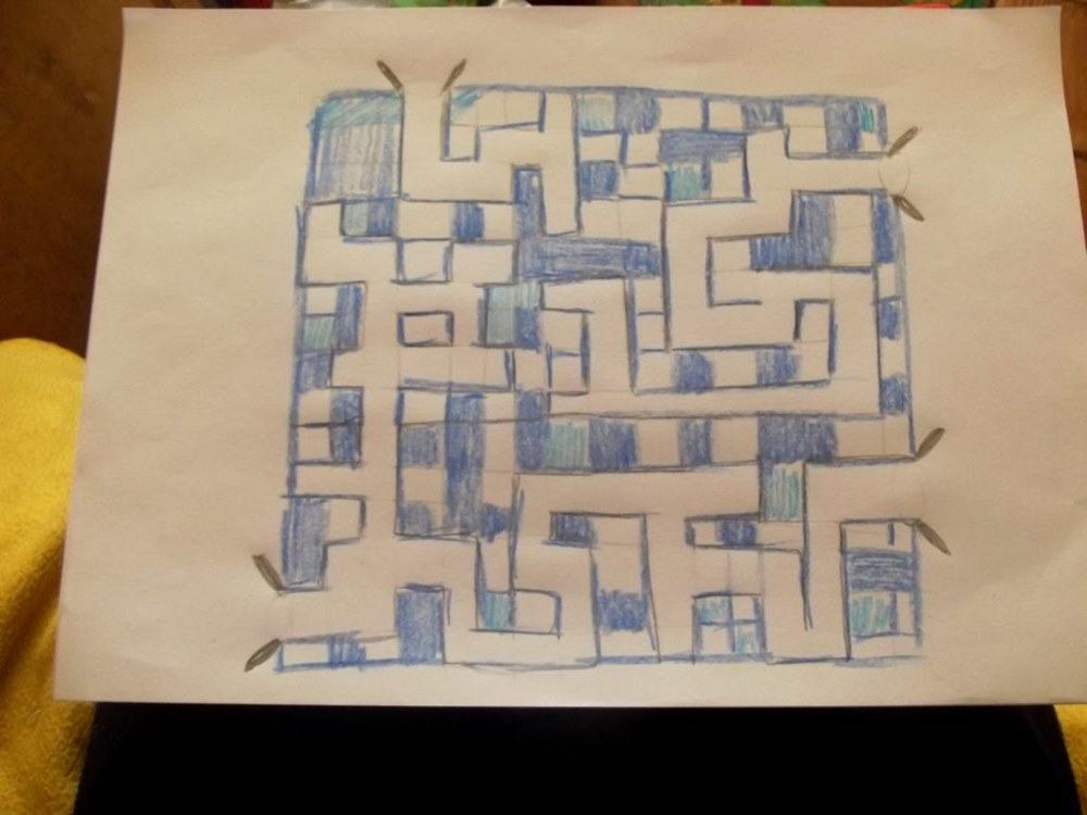 jak narysować labirynt