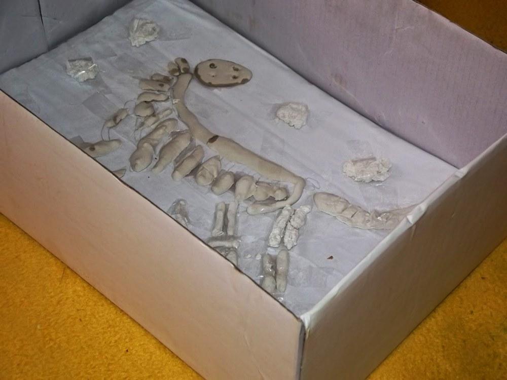 prehistoria dinozaury dziecko na warsztat