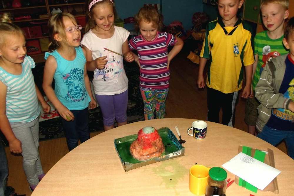 zajęcia o wulkanach