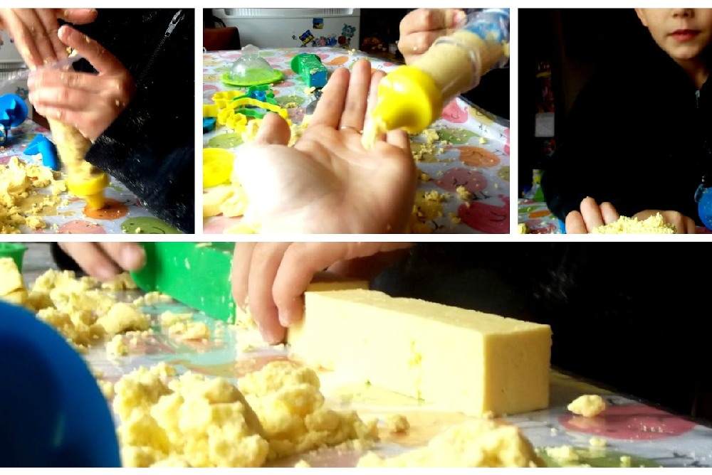 ciastolina kukurydzinaka