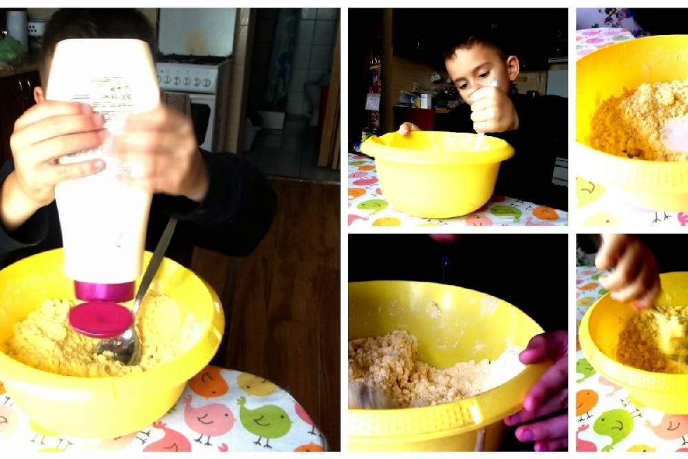 ciastolina kukurydzinaka