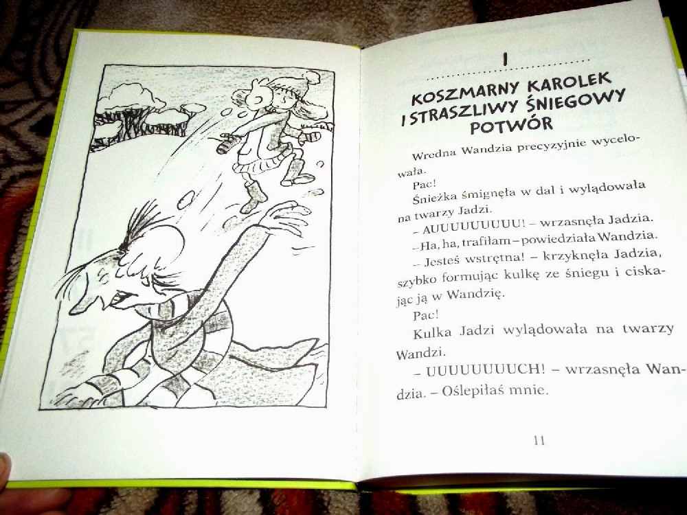 koszmarny Karolek potwory i stwory