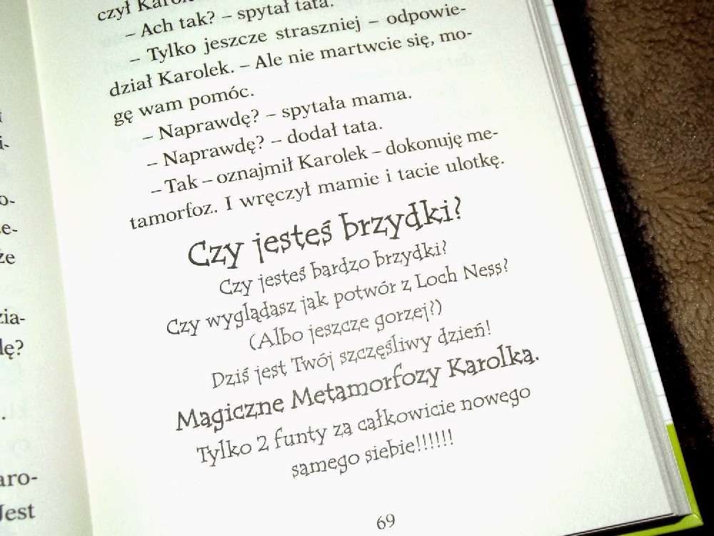 koszmarny Karolek potwory i stwory