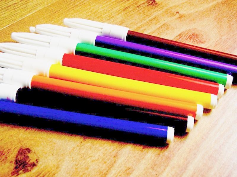 pisaki mazaki flamastry dla dzieci