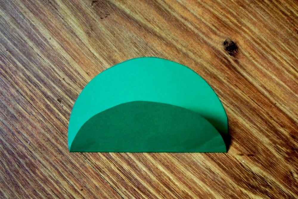 żółw origami z kółek