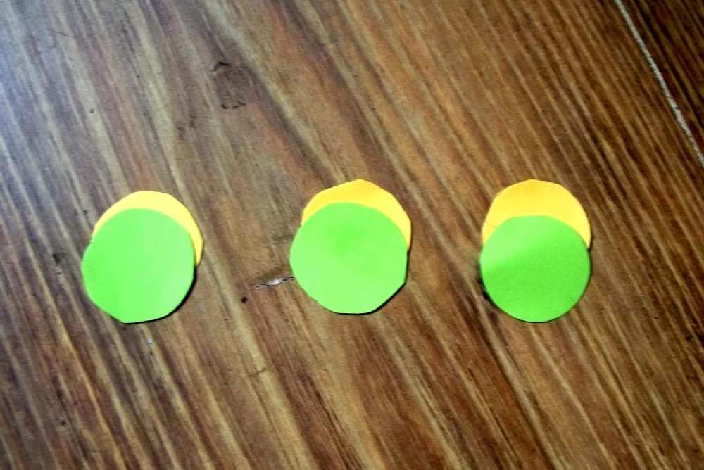 żółw origami z kółek