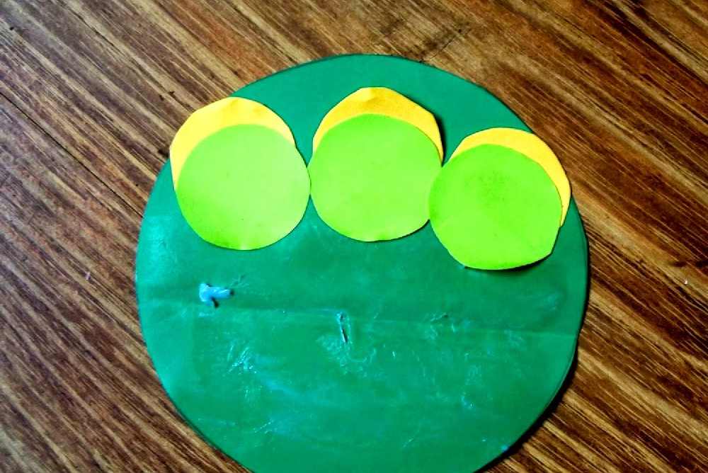 żółw origami z kółek