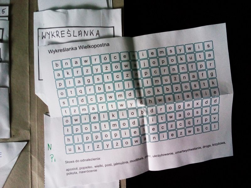 lapbook wielkopostny