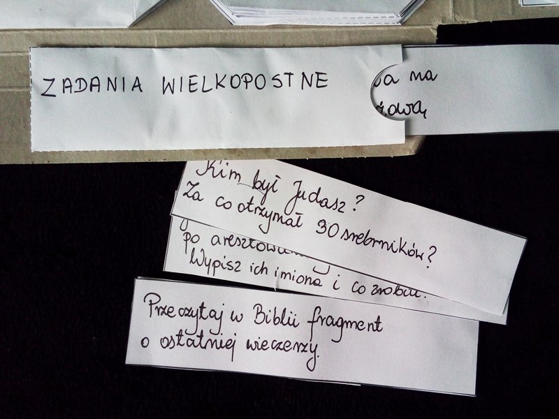 lapbook wielkopostny