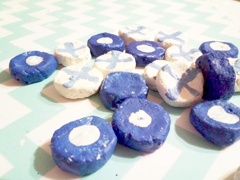 Pionki do gier z masy papierowej