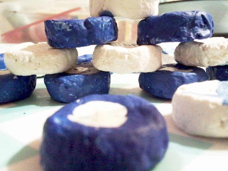 Pionki do gier z masy papierowej