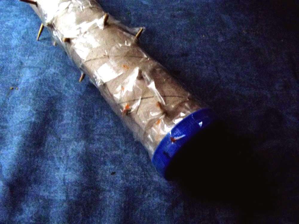 Halloweenowe Jabłko czyli świecznik z jabłka w strasznym wydaniu