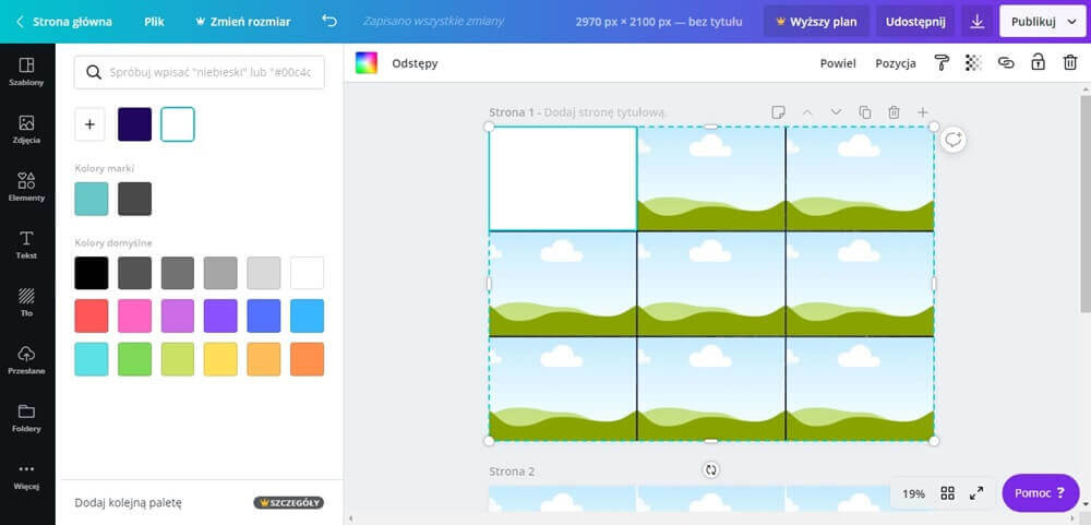 jak zrobić fiszki w canvie?