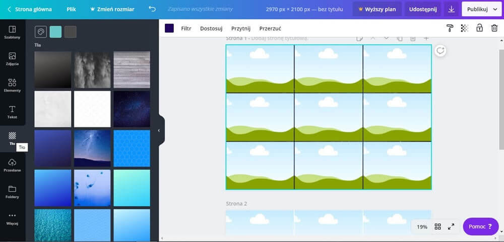 jak zrobić fiszki w canvie?