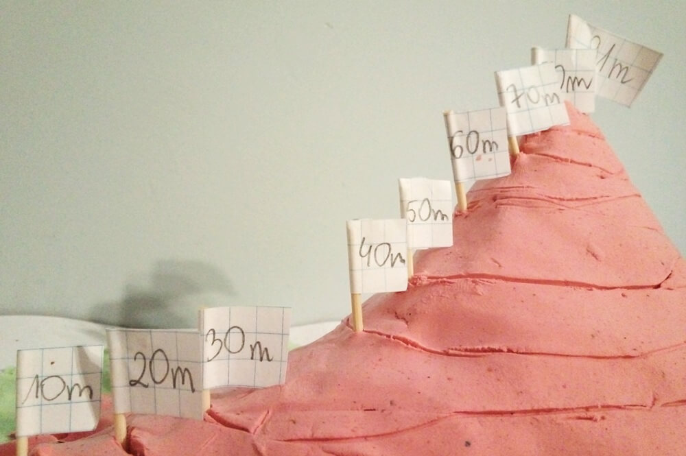 jak zrobić górę poziomicową