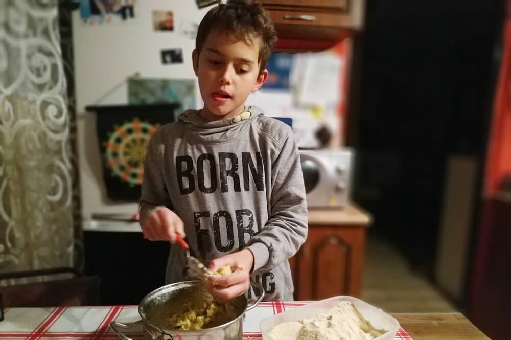 domowe kulki ziemniaczane