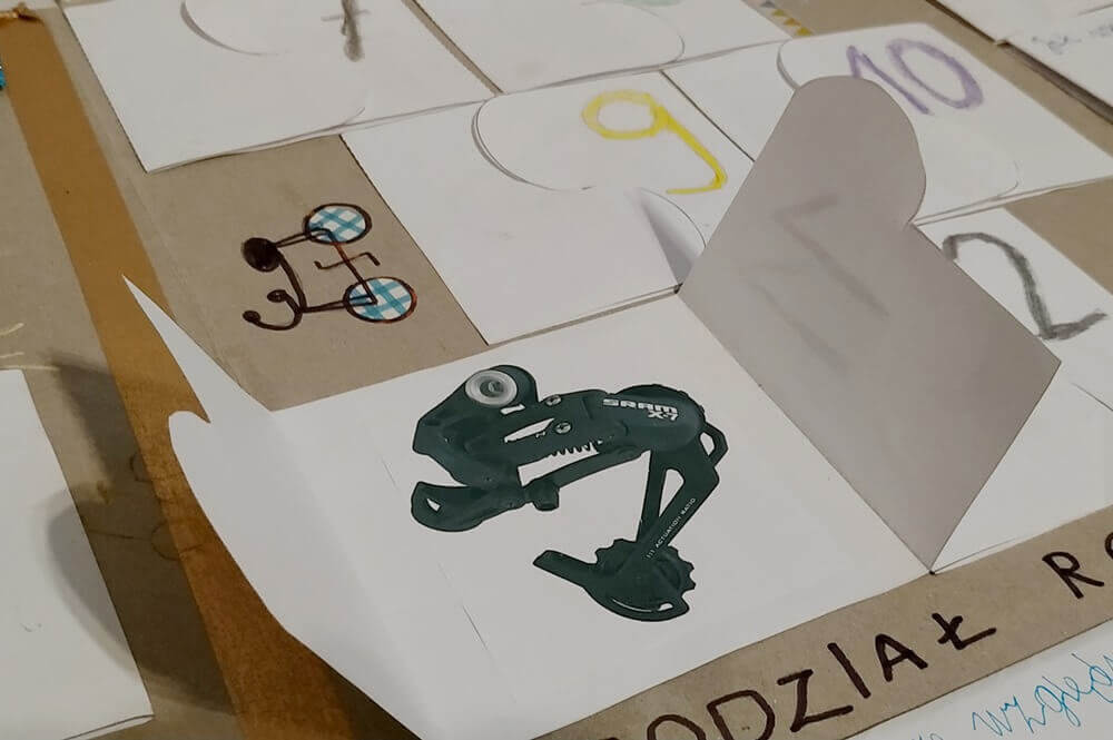 lapbook rowerowy, historia roweru