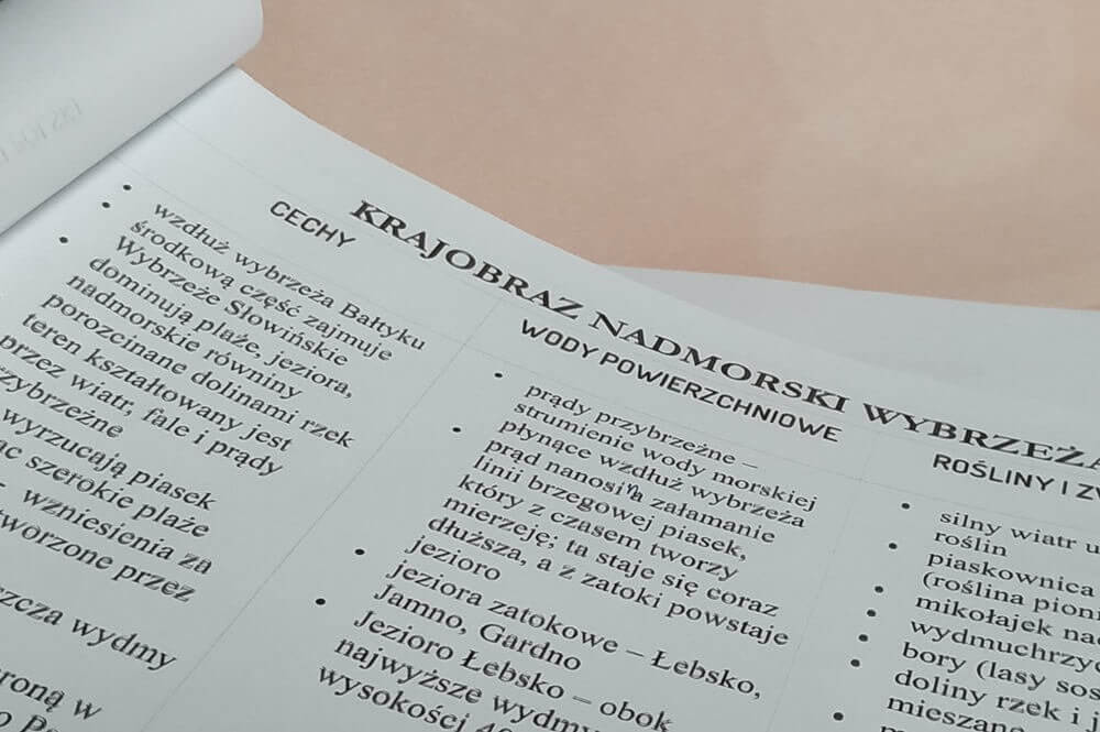 pasma rzeźby terenu w Polsce