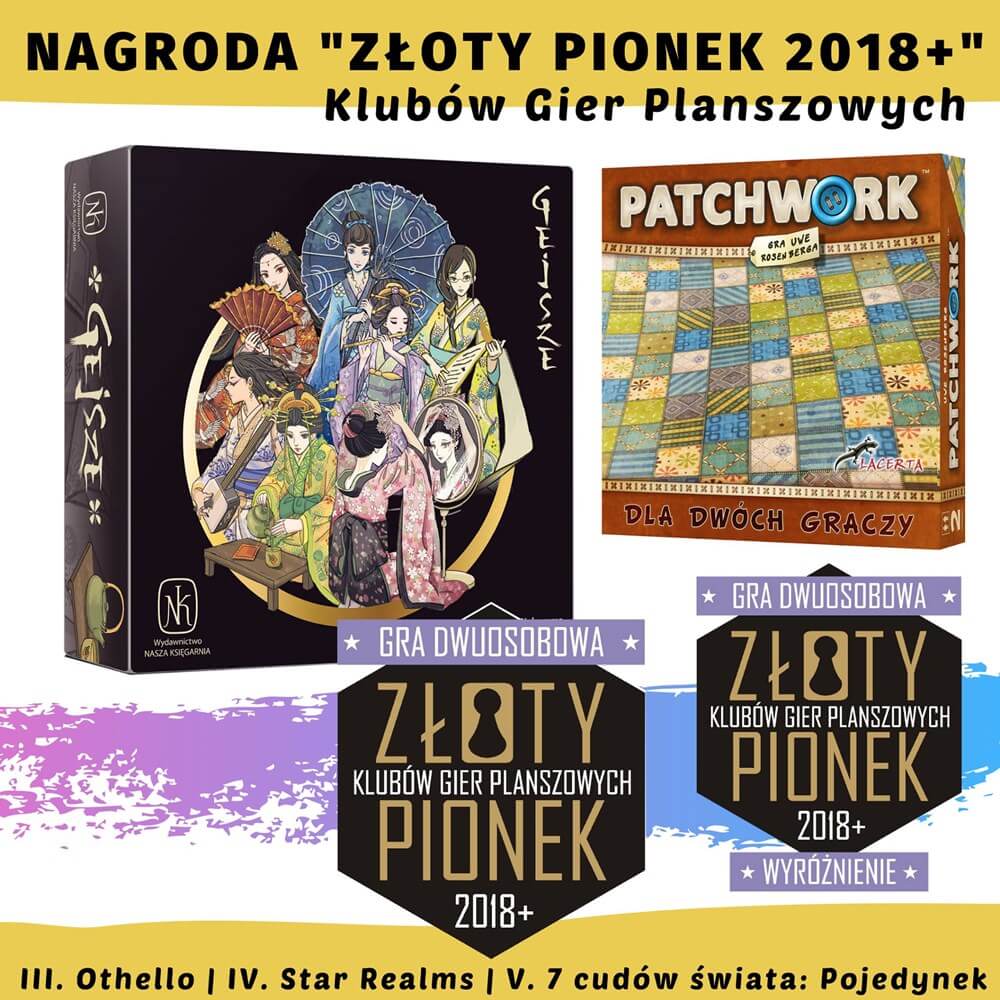 złoty pionek, gra dla 2 osób