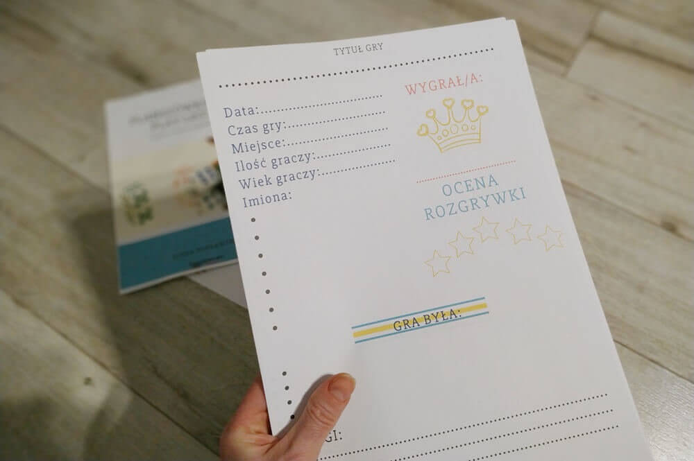 planszówkowa playlista pdf