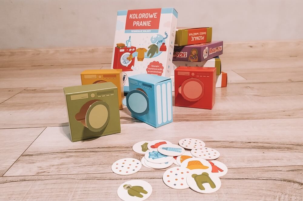 zu&berry gry dla przedszkolaków kolorowe pranie