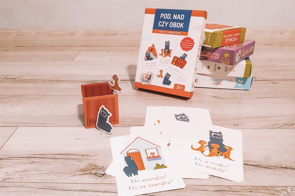 zu&berry gry dla przedszkolaków nad pod czy obok