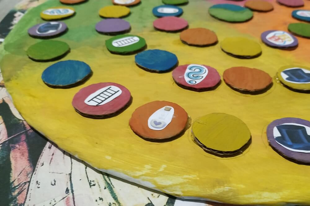 Alicja w Krainie czarów gra planszowa