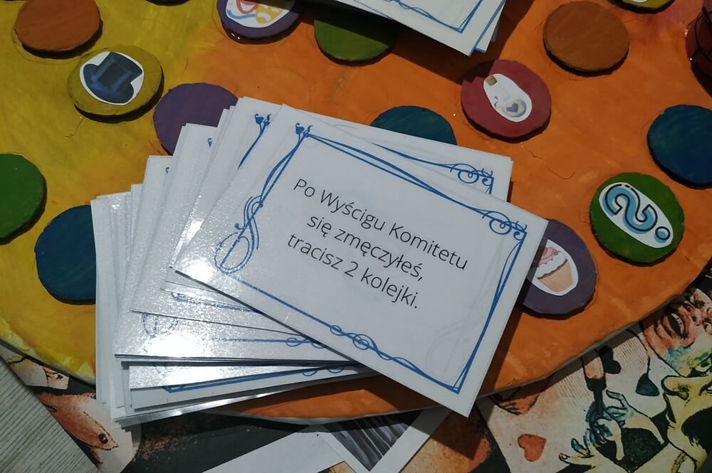 Alicja w Krainie czarów gra planszowa