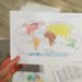 zdalna lekcja geografii, praca z mapą