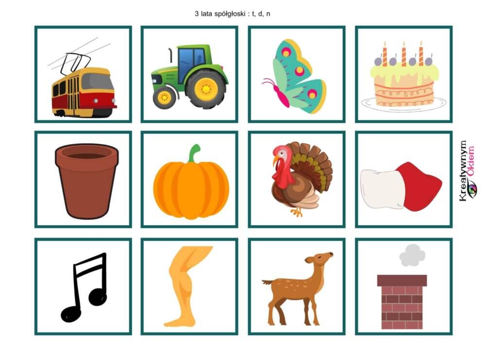 karty logopedyczne rozwój mowy